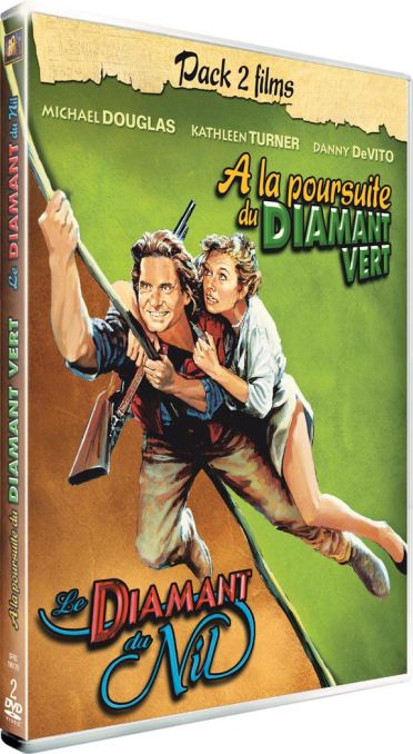 Coffret : Le Diamant Du Nil : A La Poursuite Du Diamant Vert [DVD] - flash vidéo