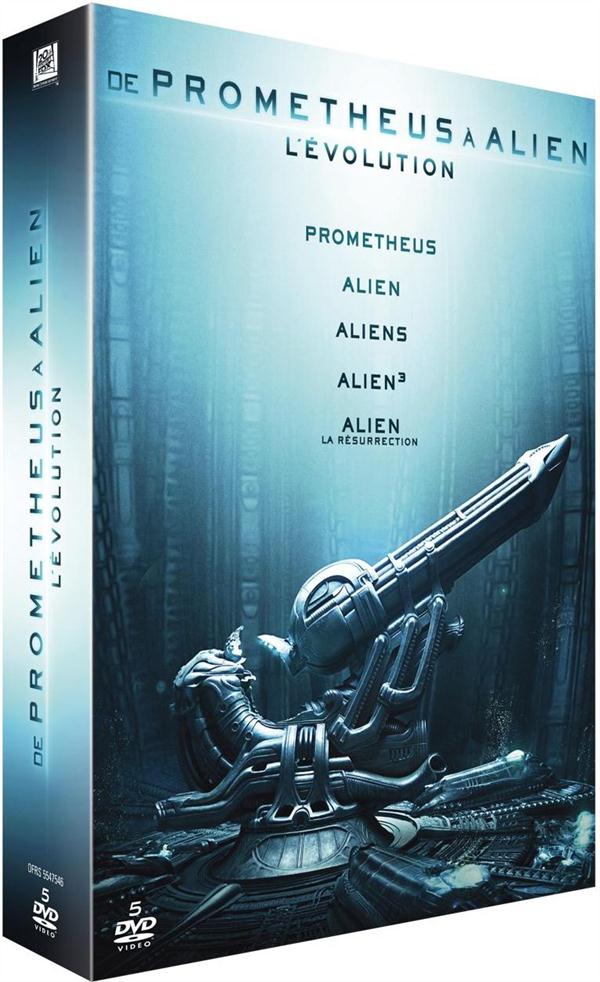 Coffret Prometheus Alien 1 à 4 [DVD] - flash vidéo
