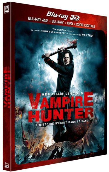Abraham Lincoln : Vampire Hunter [Combo DVD, Blu-Ray, Blu-Ray 3D]