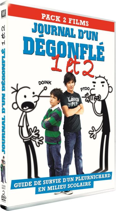Coffret Le Journal D'un Dégonflé : Le Journal D'un Dégonflé Le Journal D'un Dégonflé 2 : Rodrick Fait Sa Loi [DVD] - flash vidéo