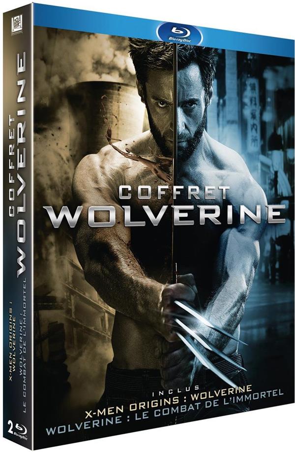 Coffret Wolverine : X-Men Origins: Wolverine + Wolverine : Le combat de l'immortel [Blu-ray] - flash vidéo