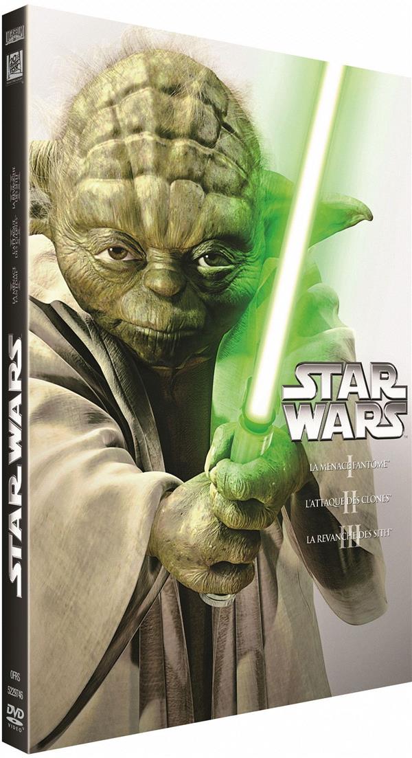 Coffret Star Wars Prélogie : épisodes 1 à 3 [DVD] - flash vidéo