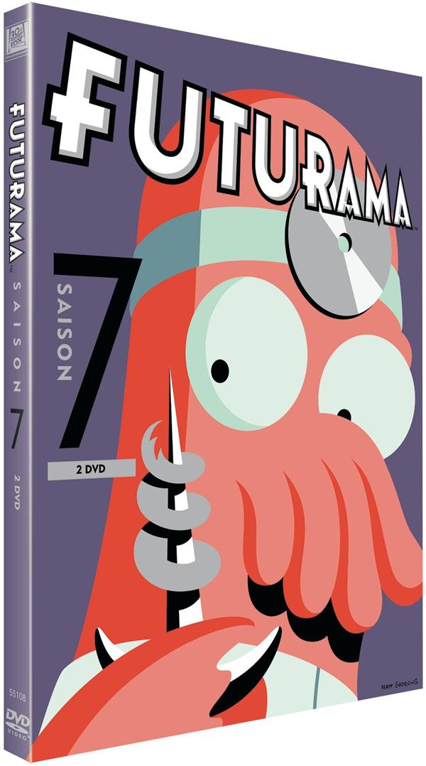 Coffret Futurama, Saison 7 [DVD] - flash vidéo