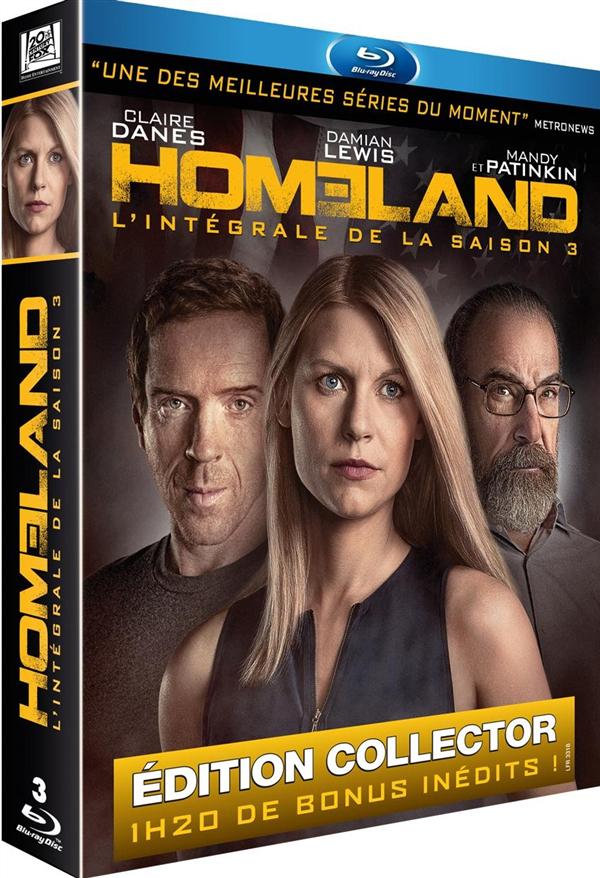 Homeland - L'intégrale de la Saison 3 [Blu-ray]