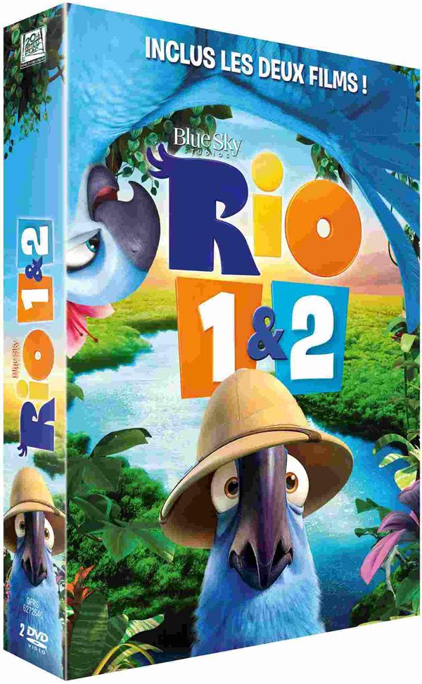 Coffret Rio 1 Et 2 [DVD] - flash vidéo