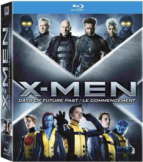 X-Men - La Prélogie : X-Men : Days of Future Past + X-Men : Le commencement [Blu-ray] - flash vidéo