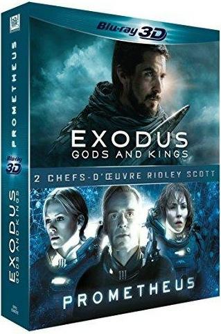 Exodus : Gods and Kings + Prometheus [Blu-ray 3D] - flash vidéo