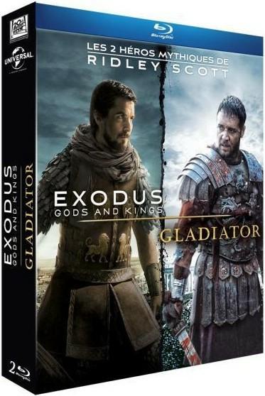 Ridley Scott : Exodus : Gods and Kings + Gladiator [Blu-ray] - flash vidéo