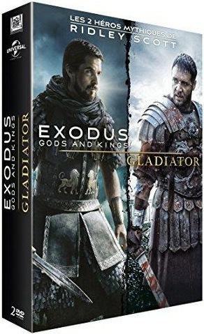 Coffret Ridley Scott : Exodus Gladiator [DVD] - flash vidéo