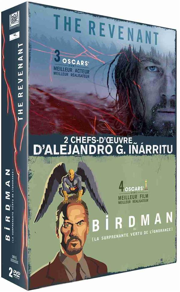 Coffret Inarritu 2 Films : The Revenant Birdman [DVD] - flash vidéo
