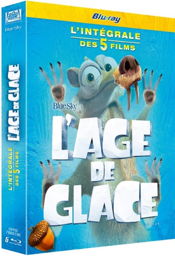 L'Àge de glace - Intégrale - 5 films [Blu-ray] - flash vidéo