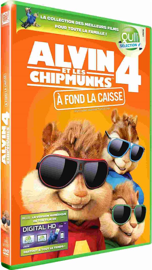 Alvin Et Les Chipmunks 4 : à Fond La Caisse [DVD] - flash vidéo