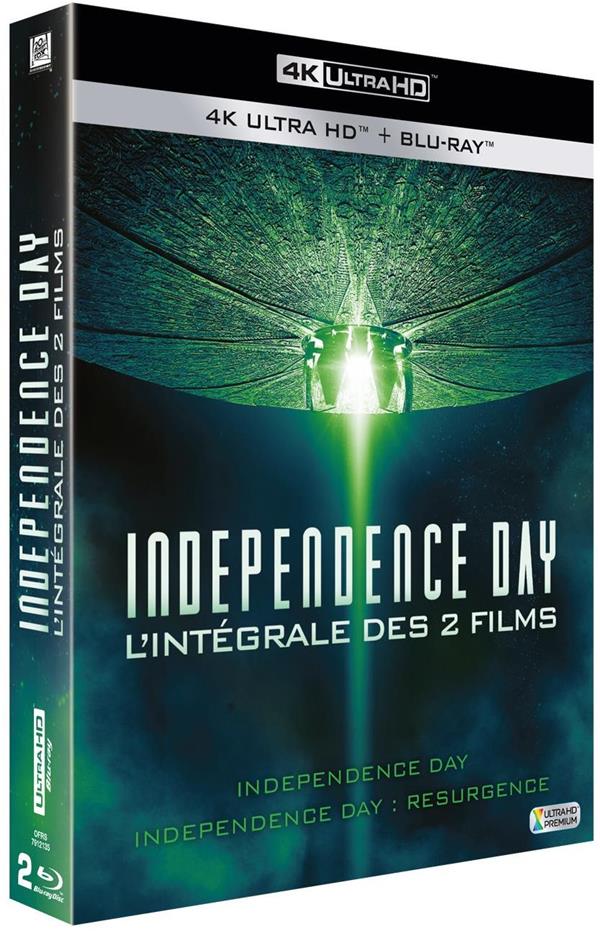 Independence Day + Independence Day : Resurgence [Blu-ray] - flash vidéo