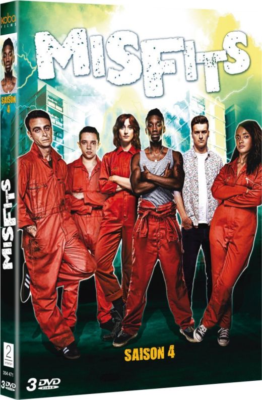 Misfits - Saison 4 [DVD] - flash vidéo