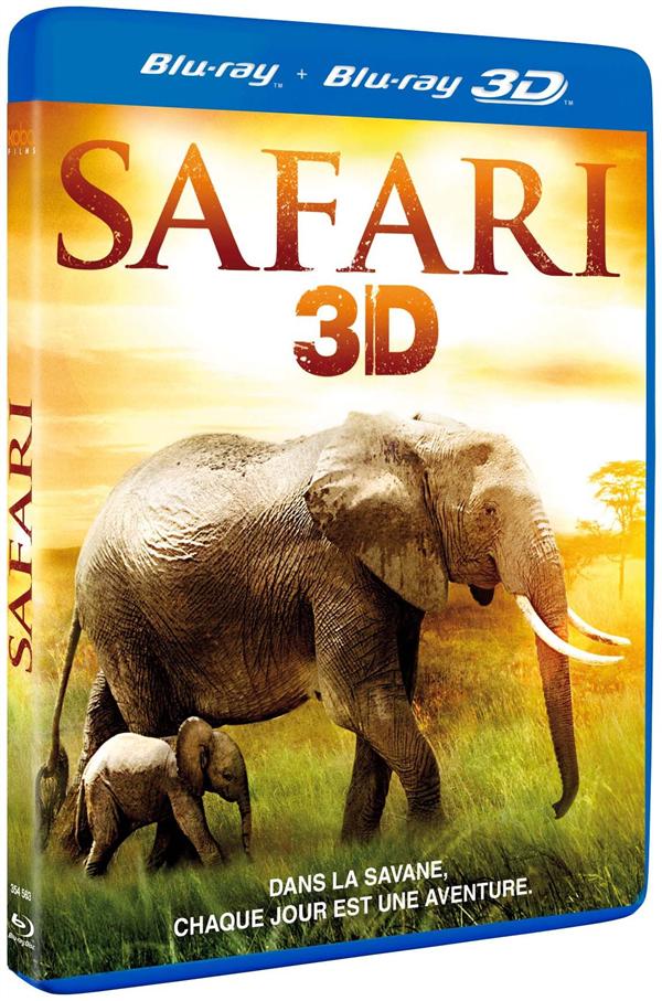 Safari 3D [Blu-ray 3D] - flash vidéo