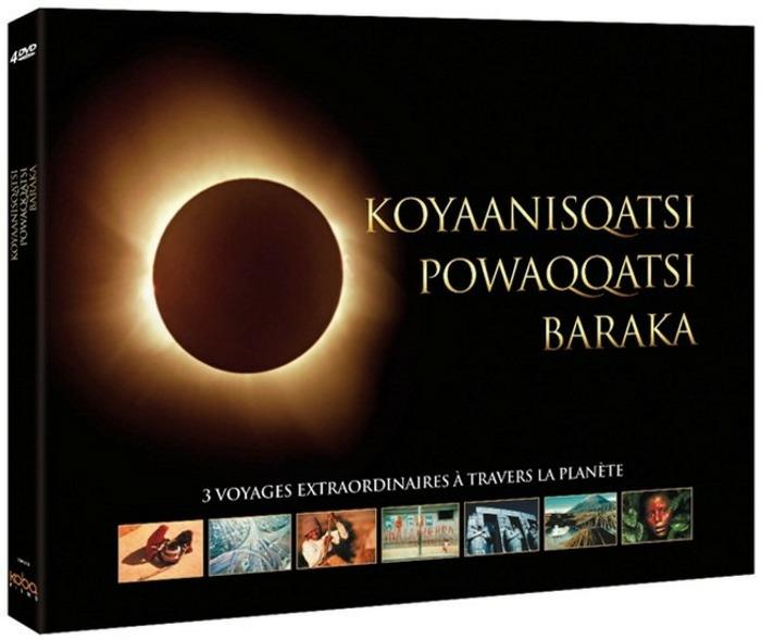 Coffret Trilogie écologique : Baraka Koyaanisqatsi Powaqqatsi [DVD] - flash vidéo