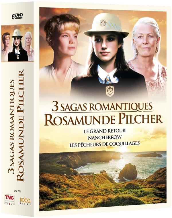 3 sagas romantiques Rosamunde Pilcher: La Dynastie Carey-Lewis (Le grand retour / Nancherrow) + Les pêcheurs de coquillages [DVD] - flash vidéo
