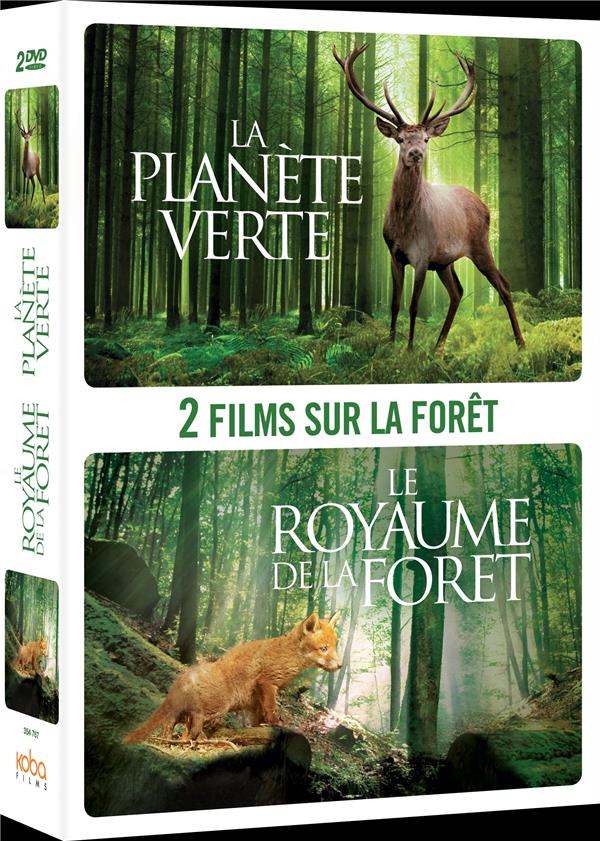 2 films sur la forêt: La planète verte + Le royaume de la forêt [DVD]