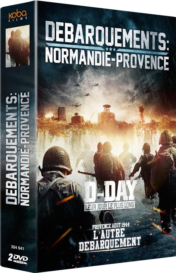 Débarquements: Normandie - Provence: D-Day, leur jour le plus long + Provence août 1944, l'autre débarquement [DVD] - flash vidéo