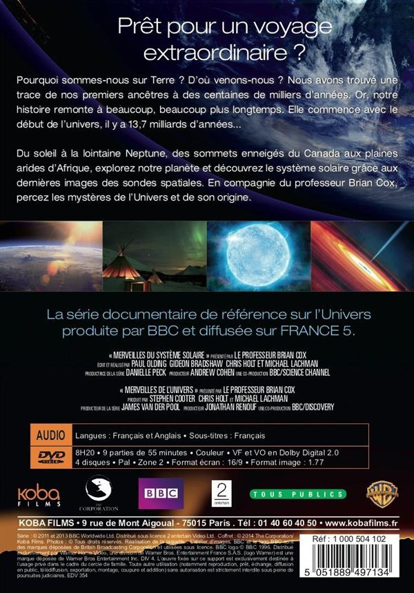 Merveilles du système solaire et de l'univers [DVD] - flash vidéo