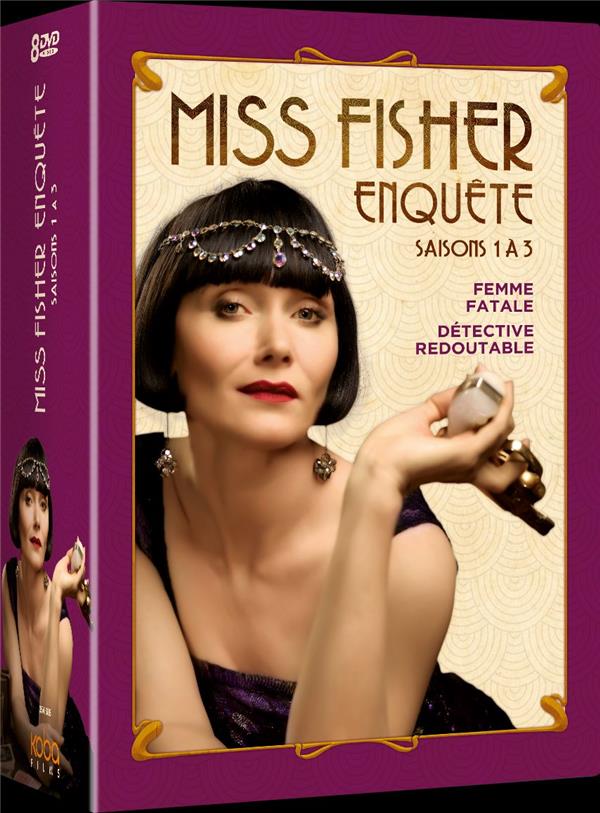 Miss Fisher enquête - Saisons 1 à 3 [DVD] - flash vidéo