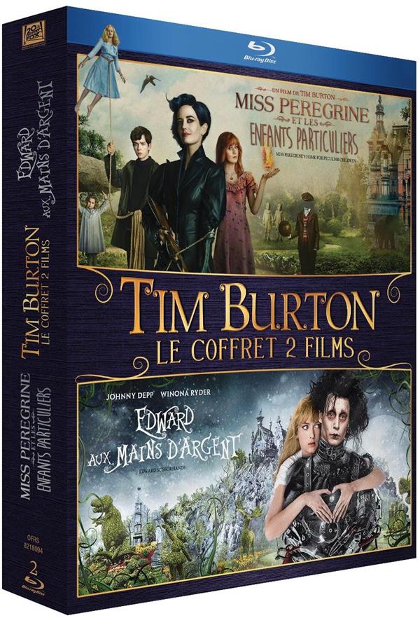 Tim Burton : Miss Peregrine et les Enfants Particuliers + Edward aux mains d'argent [Blu-ray]
