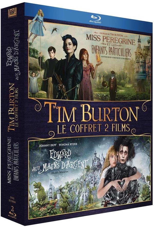Tim Burton : Miss Peregrine et les Enfants Particuliers + Edward aux mains d'argent [Blu-ray] - flash vidéo