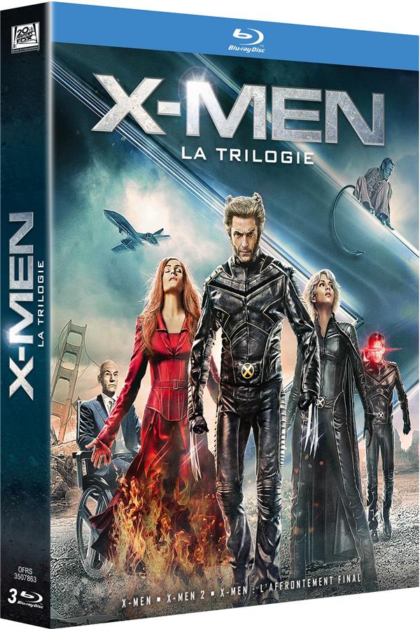 X-Men - La Trilogie : X-Men + X-Men 2 + X-Men : L'affrontement final [Blu-ray] - flash vidéo