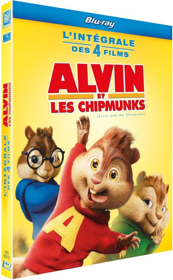 Alvin et les Chipmunks - L'intégrale des 4 films [Blu-ray] - flash vidéo