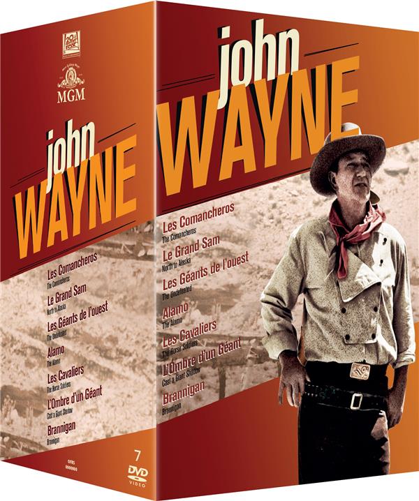 Coffret John Wayne 7 Films [DVD] - flash vidéo