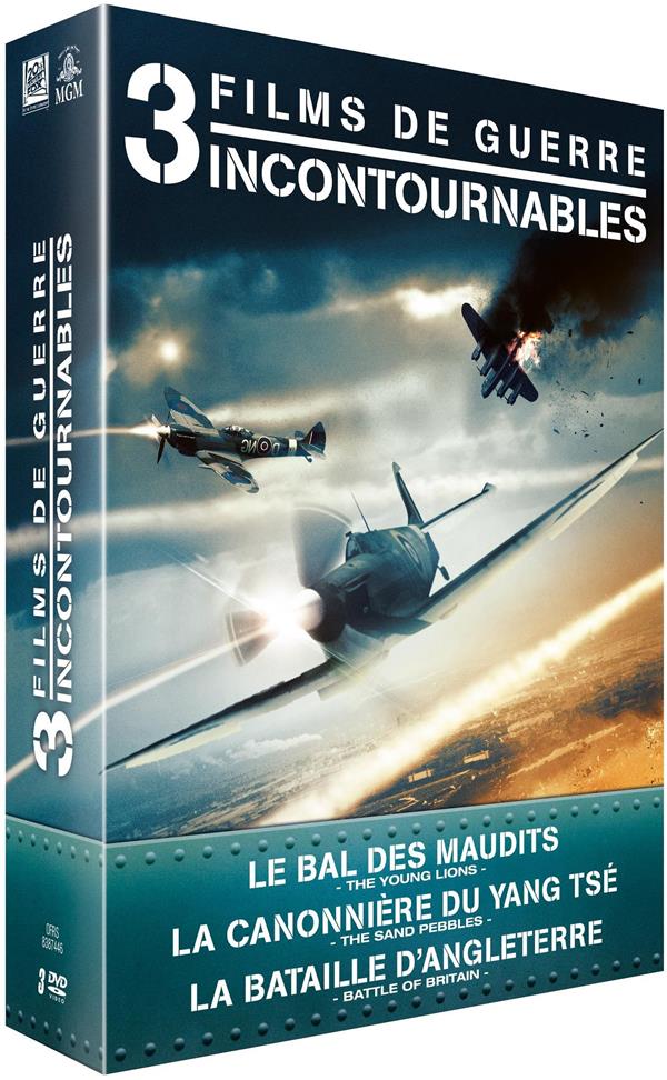 Coffret Guerre 2 Films : Le Bal Des Maudits La Canonnière Du Yang-Tsé [DVD] - flash vidéo