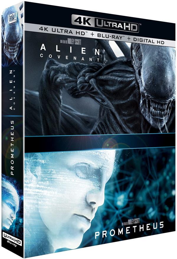 Alien : Covenant + Prometheus [4K Ultra HD] - flash vidéo