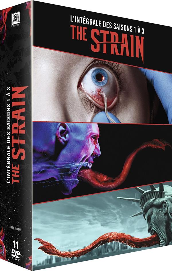 Coffret The Strain, Saisons 1 à 3 [DVD] - flash vidéo