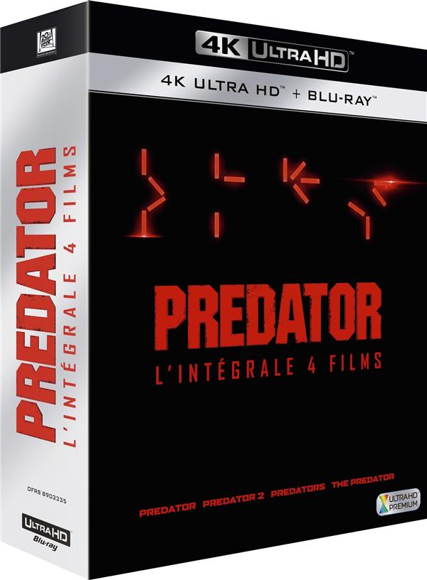 Predator : L'intégrale des 4 Films [4K Ultra HD]