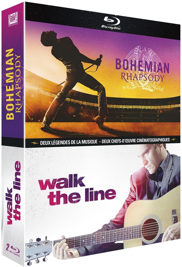 Bohemian Rhapsody + Walk the Line [Blu-ray]