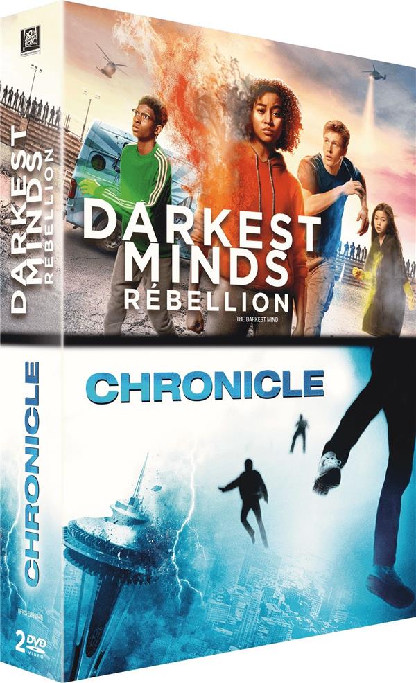 Coffret 2 Films : Darkest Minds - Rébellion Chronicle [DVD] - flash vidéo