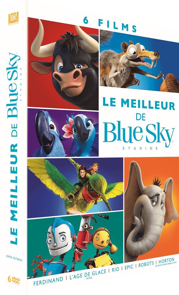 Coffret Le Meilleur Des Studios Bluesky 6 Films [DVD] - flash vidéo