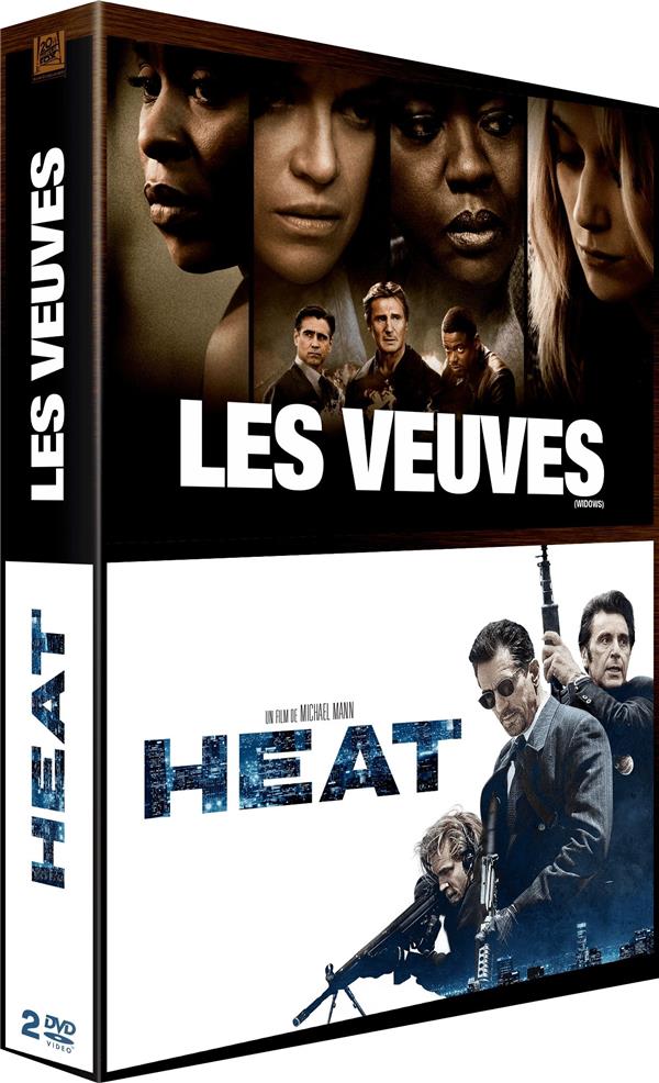 Coffret 2 Films : Les Veuves  Heat [DVD]
