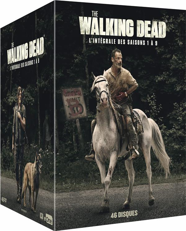 Coffret The Walking Dead, Saisons 1 à 9 [DVD] - flash vidéo