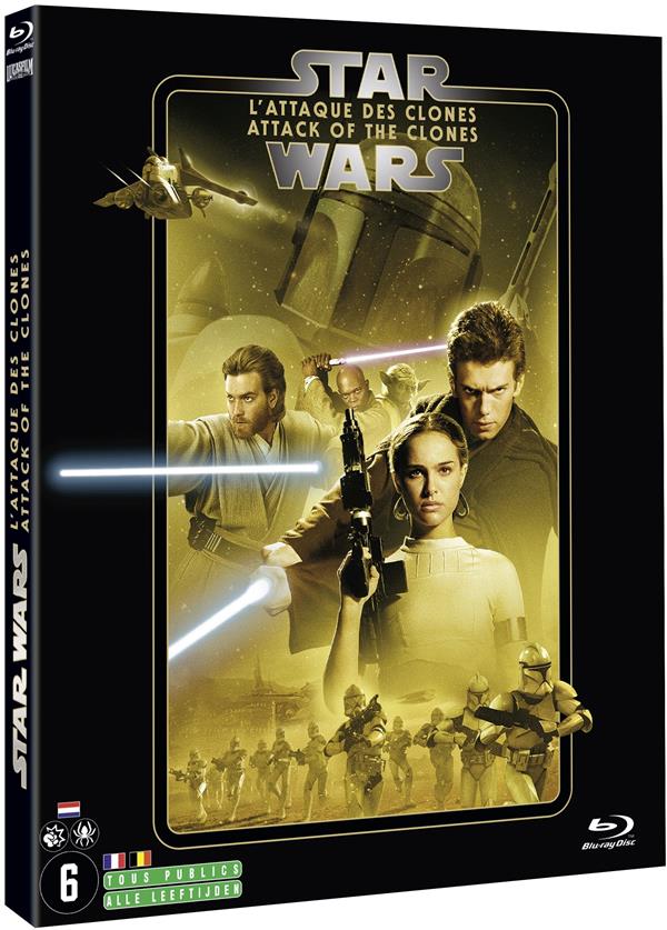 Star Wars - Episode II : L'Attaque des clones [Blu-ray] - flash vidéo