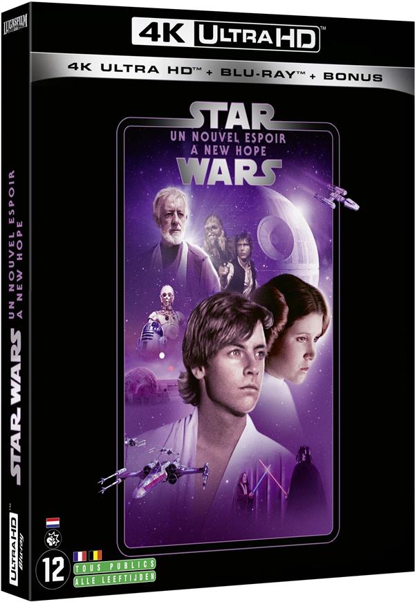 Star Wars - Episode IV : Un nouvel espoir [4K Ultra HD] - flash vidéo