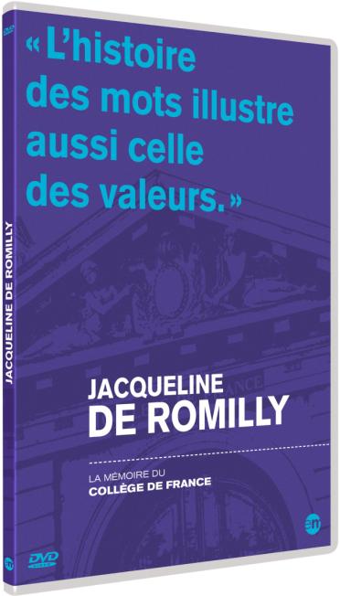 La Mémoire du Collège de France : Jacqueline de Romilly [DVD] - flash vidéo