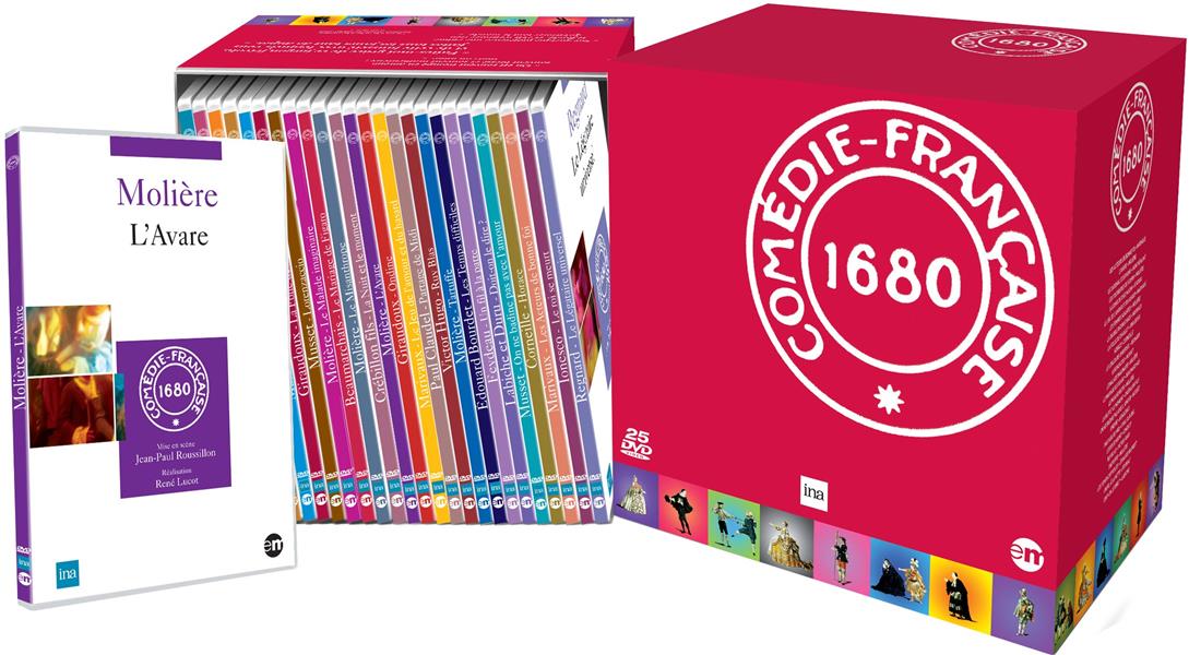 Coffret Comédie Française 25 DVD [DVD] - flash vidéo