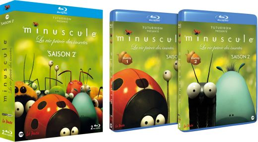 Minuscule (La vie privée des insectes) - Saison 2 [Blu-ray] - flash vidéo