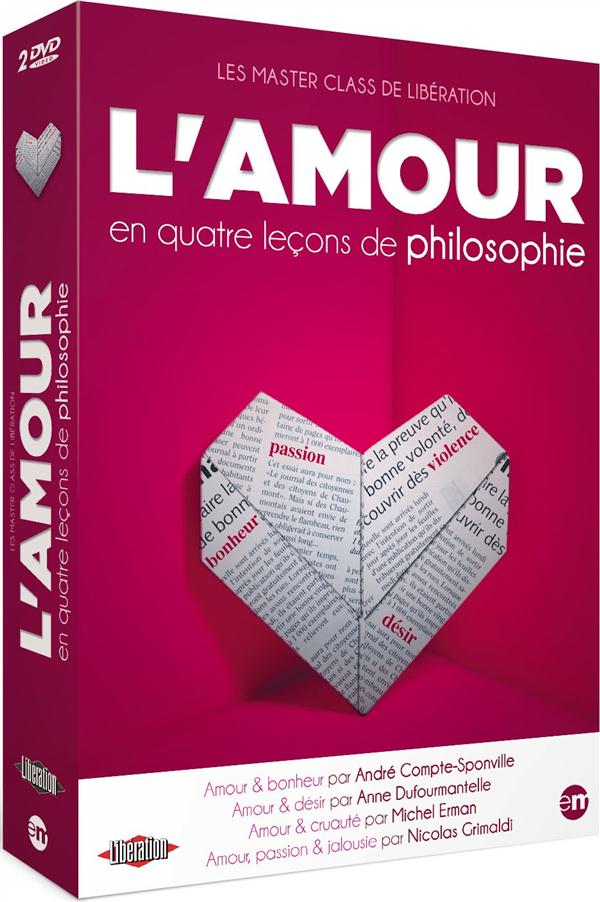 Les Master Class de Libération : L'amour en quatre leçons de philosophie [DVD] - flash vidéo