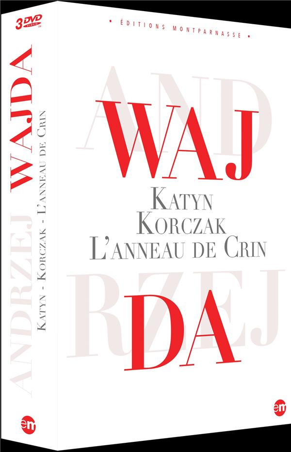 Coffret Andrzej Wajda : Katyn + L'anneau de crin + Korczac [DVD] - flash vidéo