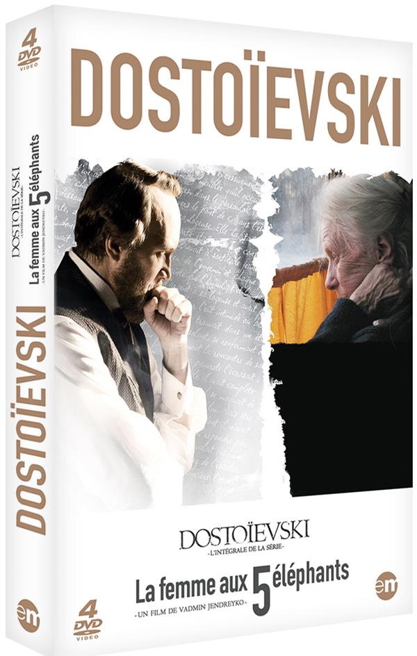 Dostoïevski : L'intégrale de la série + La femme aux 5 éléphants [DVD] - flash vidéo