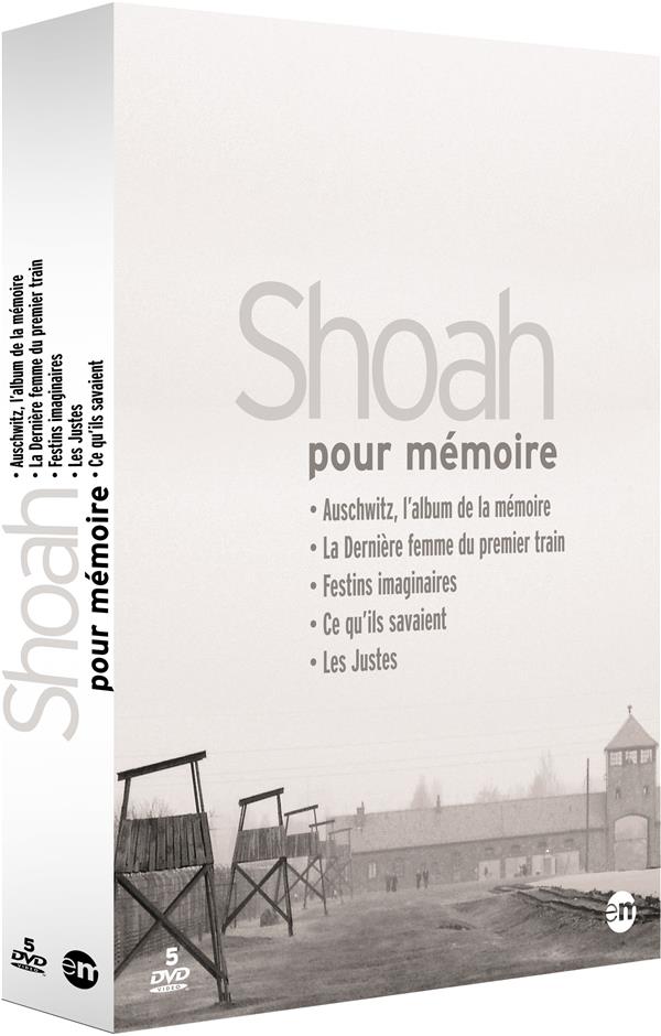 Shoah pour mémoire - Coffret : Auschwitz, l'album de la mémoire + La Dernière femme du premier train + Festins imaginaires + Ce qu'ils savaient + Tzedek : les justes [DVD]