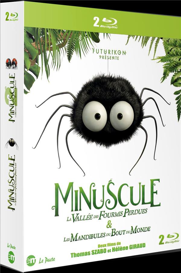 Minuscule - Coffret : La Vallée des fourmis perdues & Les Mandibules du bout du monde [Blu-ray] - flash vidéo