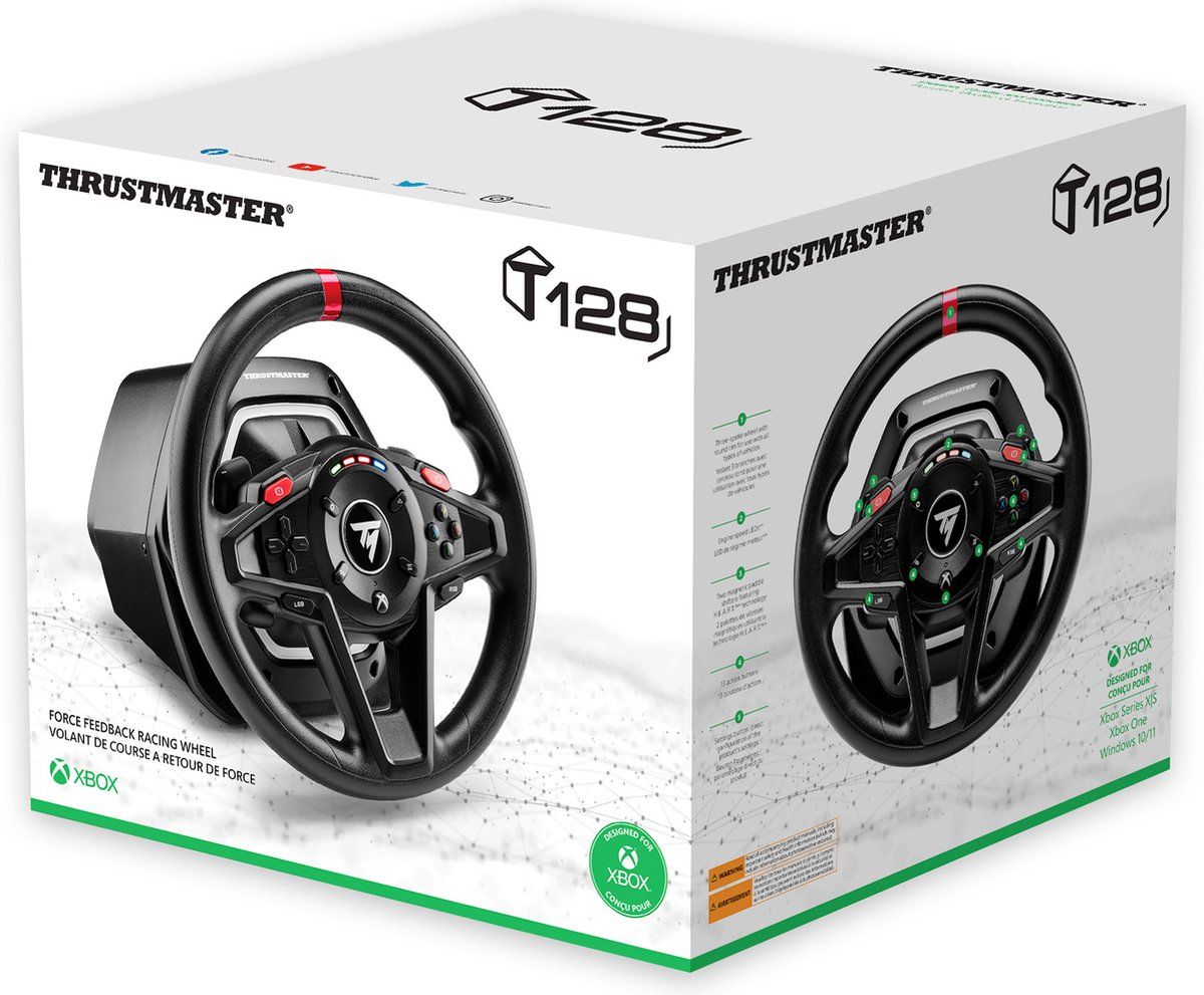Thrustmaster T128 X - Racing Wheel pour PC, Xbox One, Xbox Series